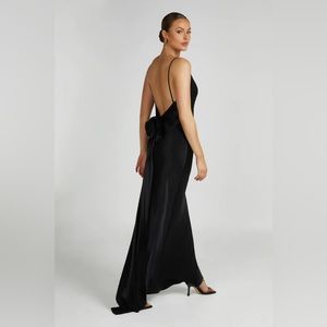 NWT MESHKI formal dress black size large